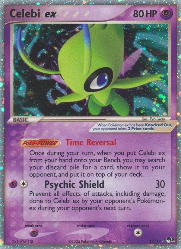 POP Series 2 Holo Celebi ex #17